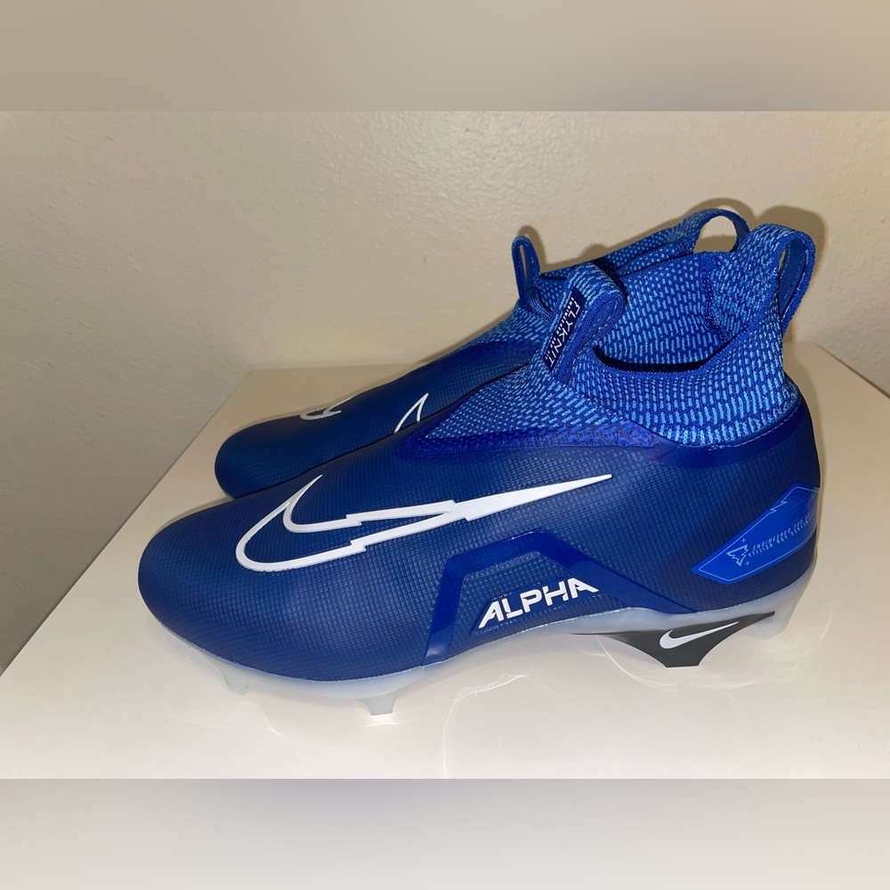 Nike Alpha Menace Elite 3 'Game Royal' CT6648-414 Football Cleats size 12
